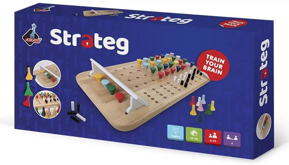 Drewniana gra Strateg - tantis.pl