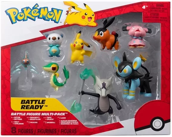 *****POKEMON Figurki Bitewne 8pak W12 09565 - tantis.pl