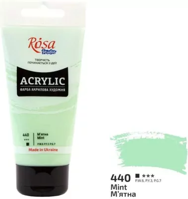 Farba akrylowa mint 440 75ml