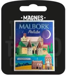 Magnes I love Poland Malbork ILP-MAG-C-MAL-18