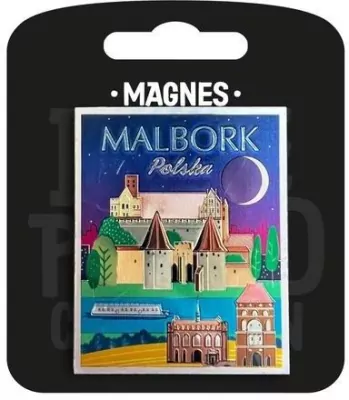 Magnes I love Poland Malbork ILP-MAG-C-MAL-18