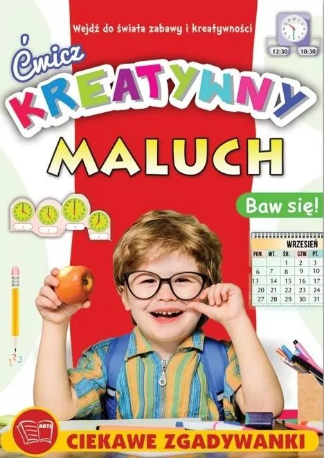 Ćwicz. Kreatywny maluch. Ciekawe zgadywanki - tantis.pl