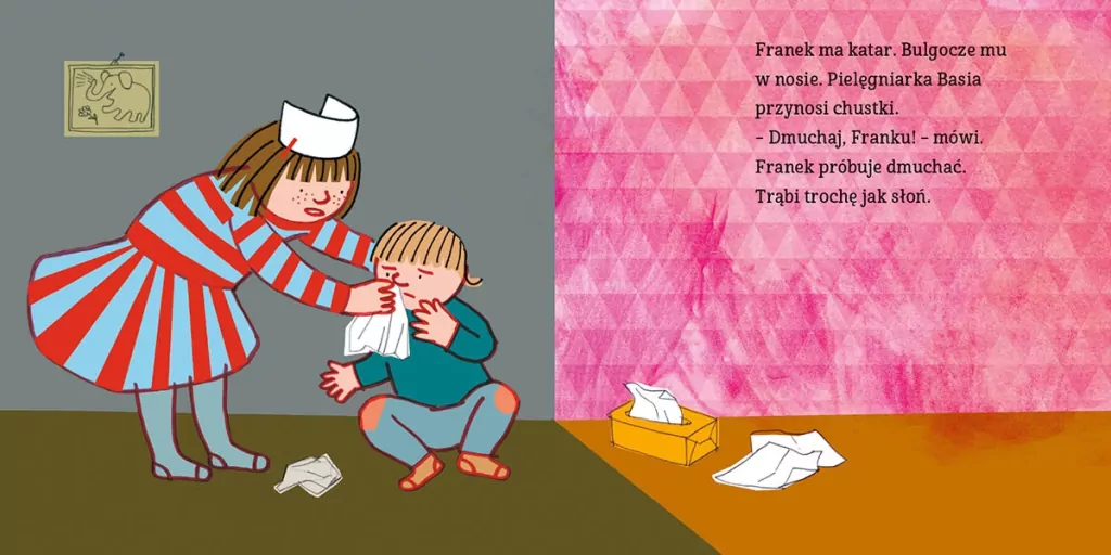 Basia, Franek i chorowanie. Basia - tantis.pl