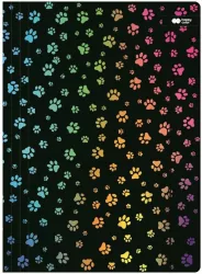 Teczka z gumką A4 Miaow czarna HAPPY COLOR