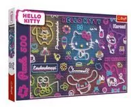 Puzzle 500 Neon Hello Kitty TREFL - tantis.pl