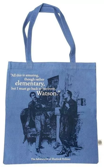 Pulteney Press Torba bawełniana Sherlock Holmes - tantis.pl