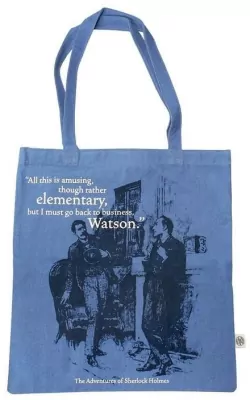 Pulteney Press Torba bawełniana Sherlock Holmes