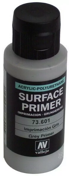 VALLEJO Podkład Akryl-Po liuretan. Szary60 ml - tantis.pl