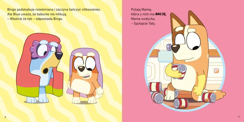 Babunie. Moja czytanka. Bluey - tantis.pl