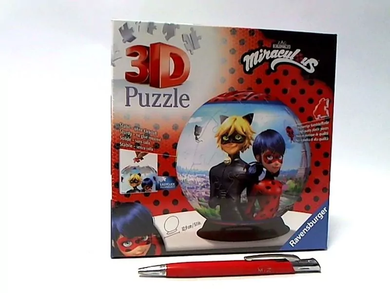 Puzzle 3D 72 Kula: Miraculous - tantis.pl