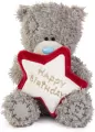 Miś - Happy Birthday z gwiazdą 11cm - tantis.pl
