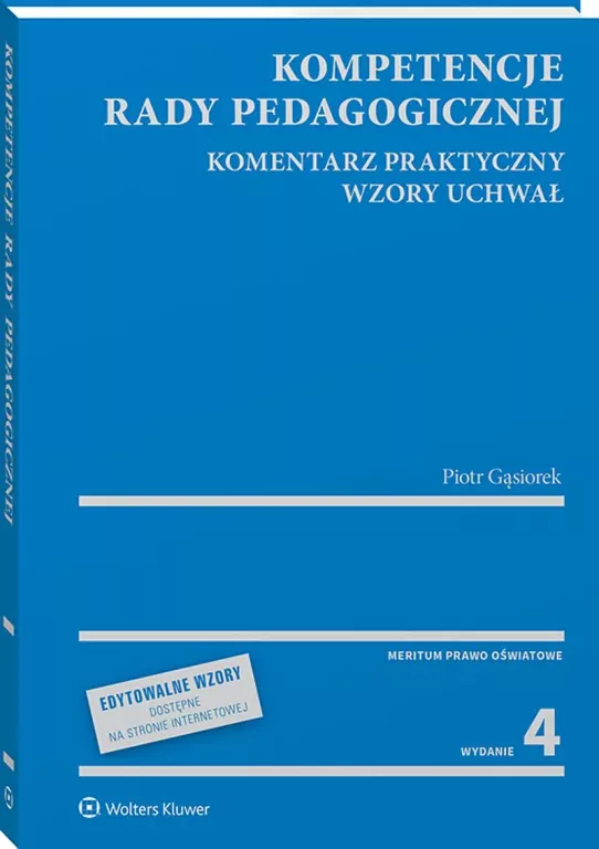 Kompetencje rady pedagogicznej. w.4 - tantis.pl