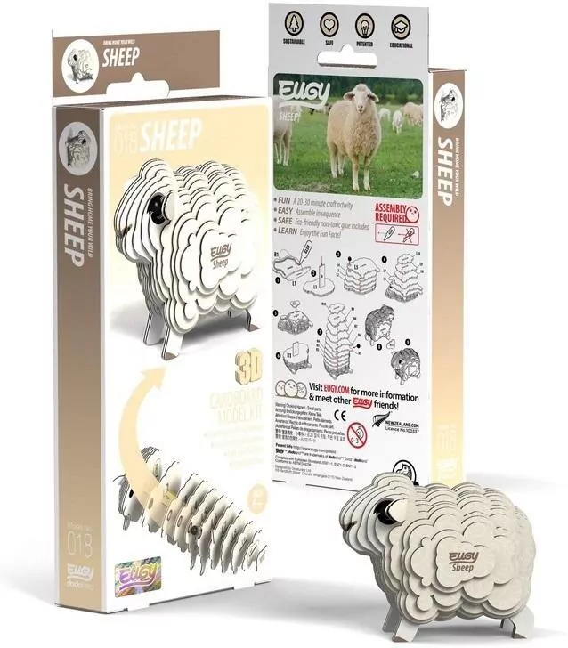 Owca Eugy. Eko Układanka 3D - tantis.pl