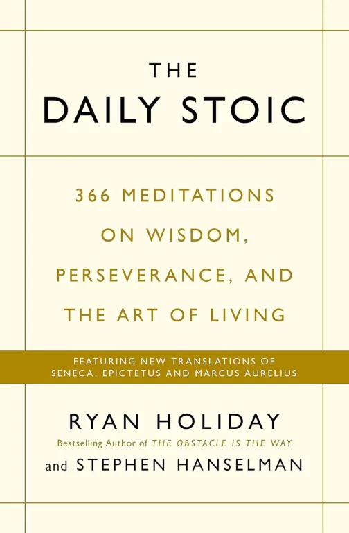 The Daily Stoic THE PHENOMENAL WORLDWIDE BESTSELLER: 3 MILLION COPIES SOLD - tantis.pl