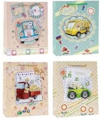 Torebka Pop-Up 3D 26x32x10cm mix ROZETTE