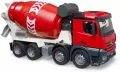 Betoniarka czerwona. Mercedes Benz - tantis.pl