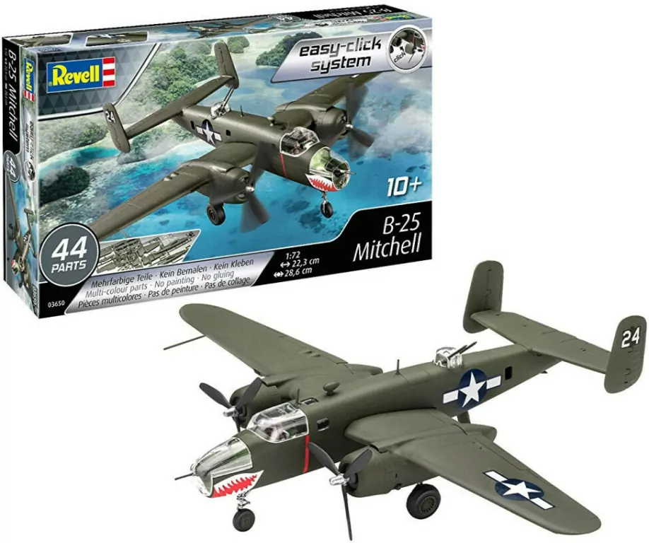 Model plastikowy B-25 Mitchell - tantis.pl