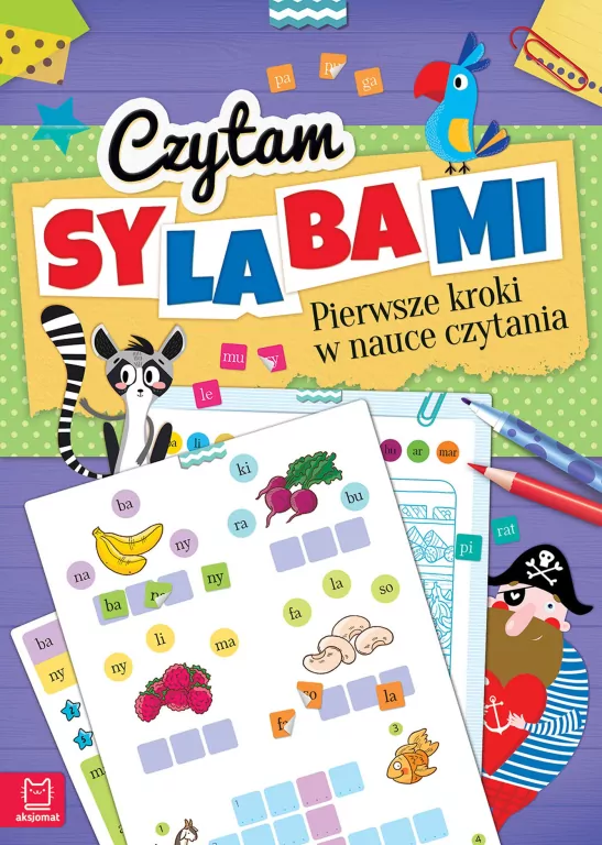Czytam sylabami. Pierwsze kroki w nauce czytania - - tantis.pl