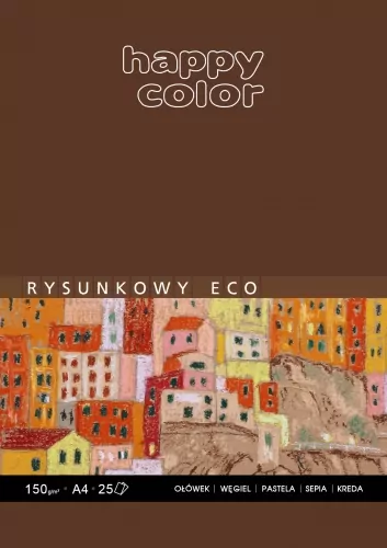 Blok rysunkowy ECO.  A4/25K 150g - tantis.pl
