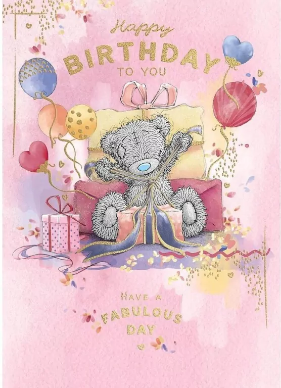 Karnet Urodziny Have a fabulous day - tantis.pl