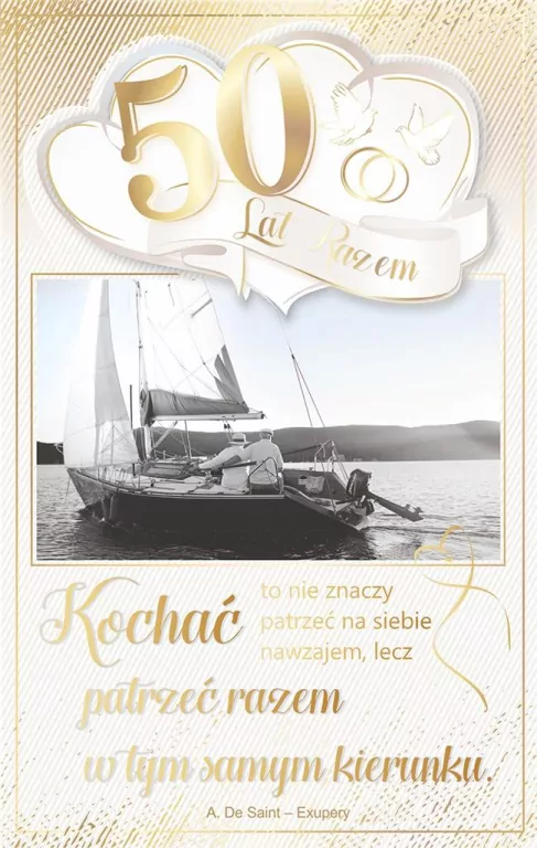 Kartka okolicznościowa. Rocznica Ślubu. RS01 - tantis.pl