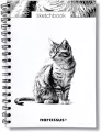 Szkicownik B5/60K na spirali - Kot - tantis.pl