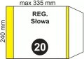 Okładka na podręcznik. Regulowana NR 20 - tantis.pl