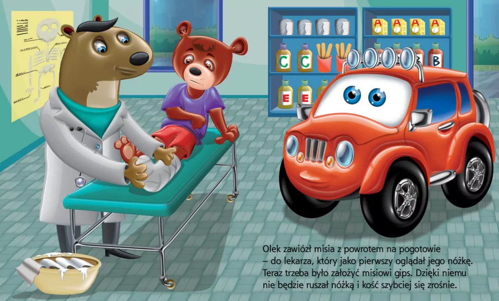 Pogotowie ratunkowe. Samochodzik Franek - tantis.pl