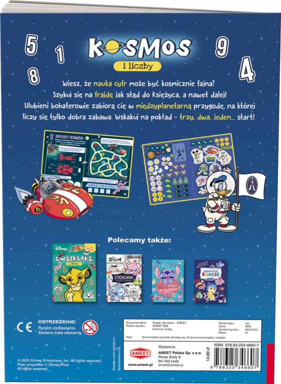 Disney. Kosmos i liczby - tantis.pl