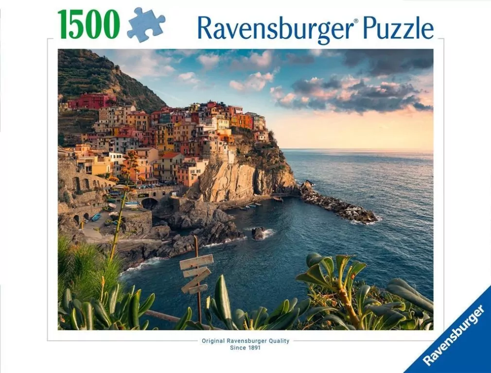 Puzzle 1500 Widok na Cinque Terre - tantis.pl