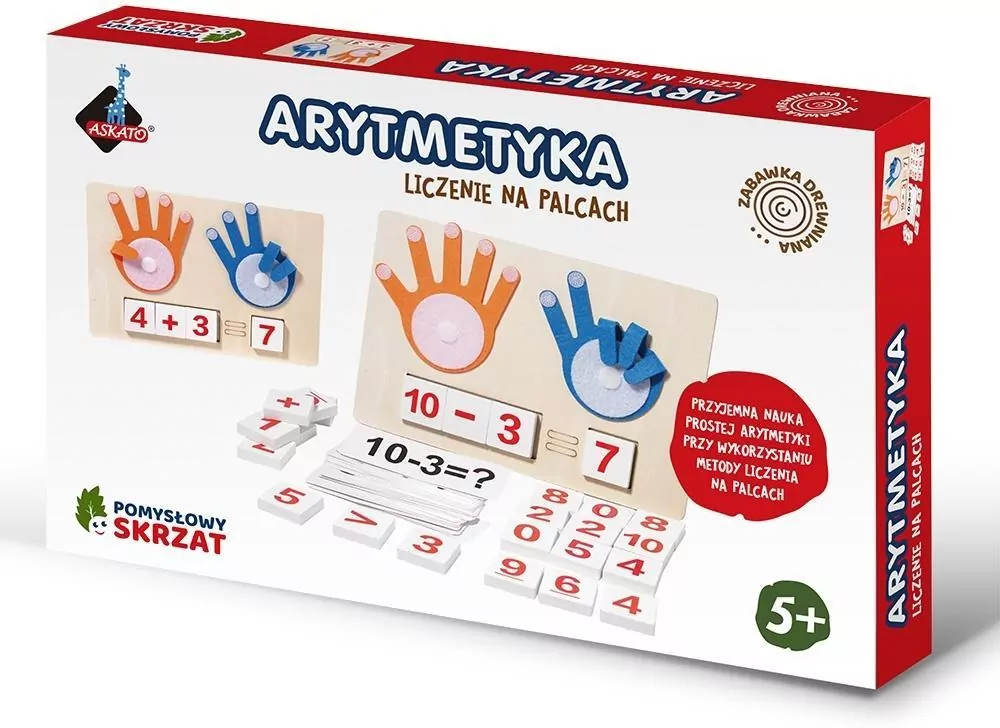 Arytmetyka - liczenie na palcach - tantis.pl