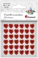 Kryształki samoprzylepne serca Walentynki - tantis.pl
