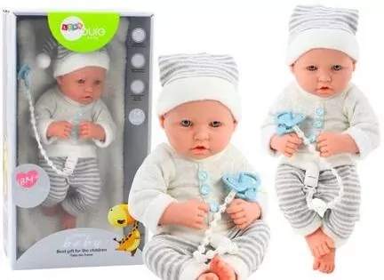 Lalka bobas w ubranku z akcesorami