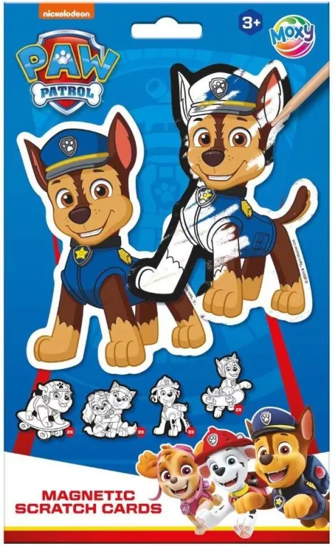 Magnesy do drapania Psi Patrol + patyczek - tantis.pl