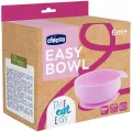 Chicco. Miseczka. 6 miesięcy. Różowa - tantis.pl