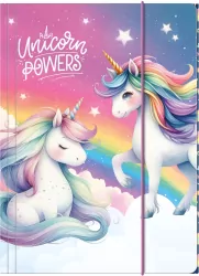Teczka z gumką A4 Jednorożec 16 DERFORM