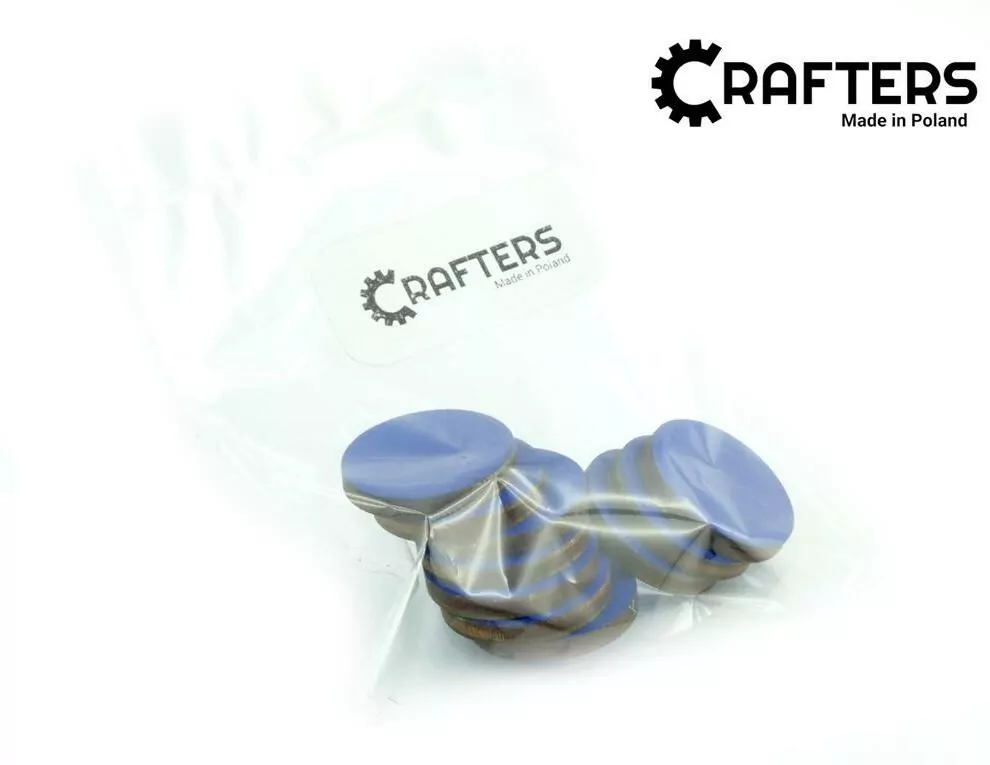 Crafters. Znaczniki drewniane. Niebieskie - tantis.pl