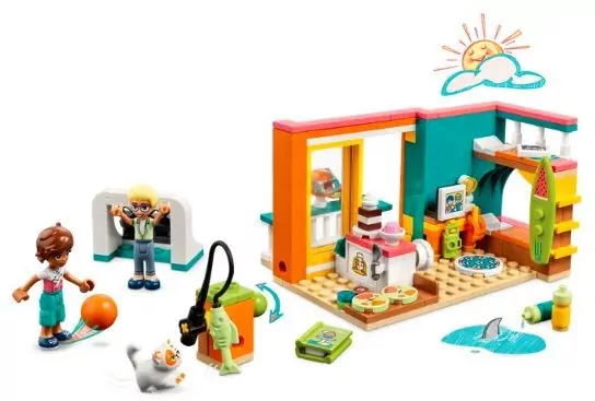 Lego® FRIENDS. Pokój Leo. 41754 - tantis.pl