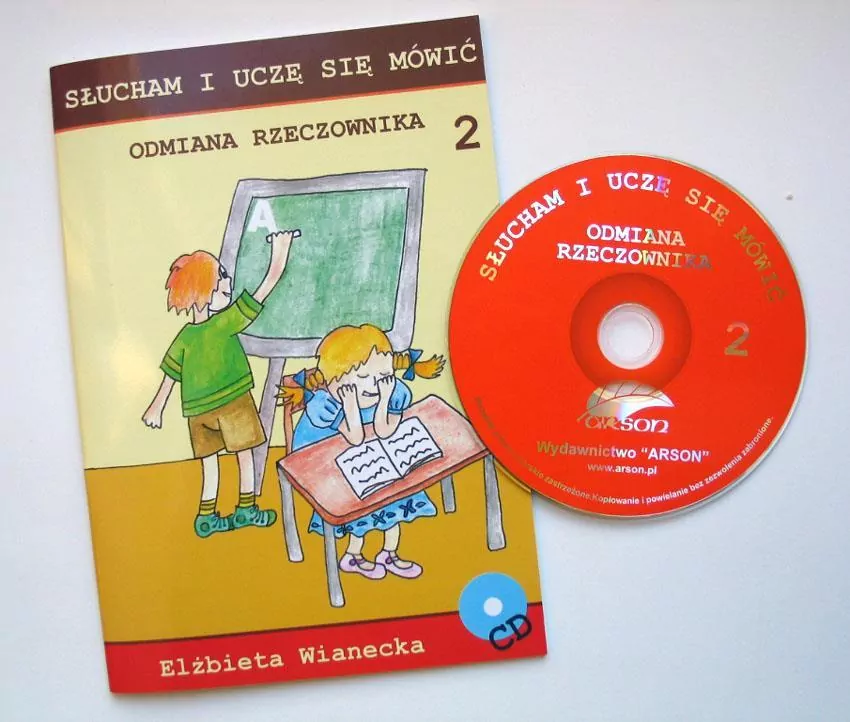 Odmiana rzeczownika 2. Słucham i uczę się mówić + CD - tantis.pl