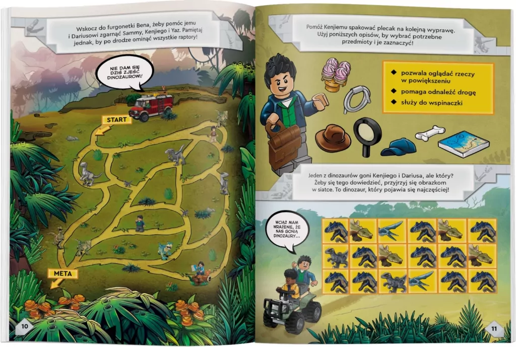 Lego Jurassic World. Raptory uciekają - tantis.pl