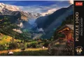 Trefl. Puzzle 1000. Dolina Lauterbrunnen - tantis.pl