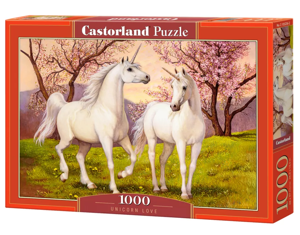 Puzzle 1000 Unicorn Love CASTOR - tantis.pl