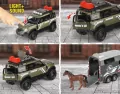 Majorette Land Rover zestaw dżokeja 25cm - tantis.pl