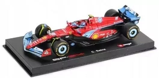 Ferrari Formula With Helmet & Plastic Stand - tantis.pl