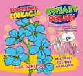 Kwiaty Polski. Kolorowa edukacja z naklejkami - tantis.pl
