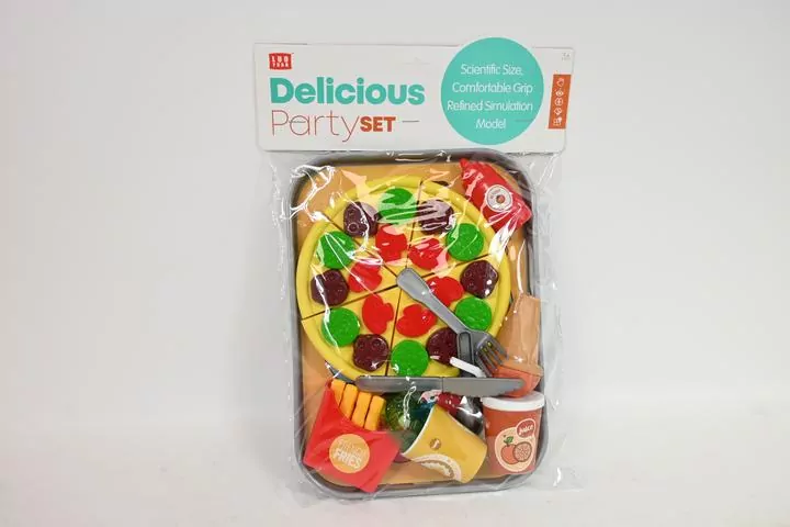 Zestaw kuchenny produkty spożywcze z pizzą - tantis.pl