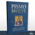 Pismo Święte ST i NT granat z paginatorami - tantis.pl