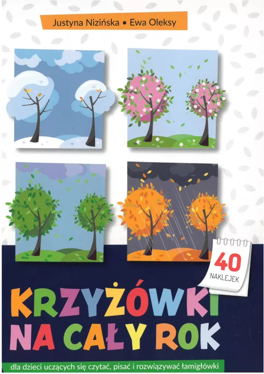 Krzyżówki na cały rok dla dzieci uczących się.. - tantis.pl
