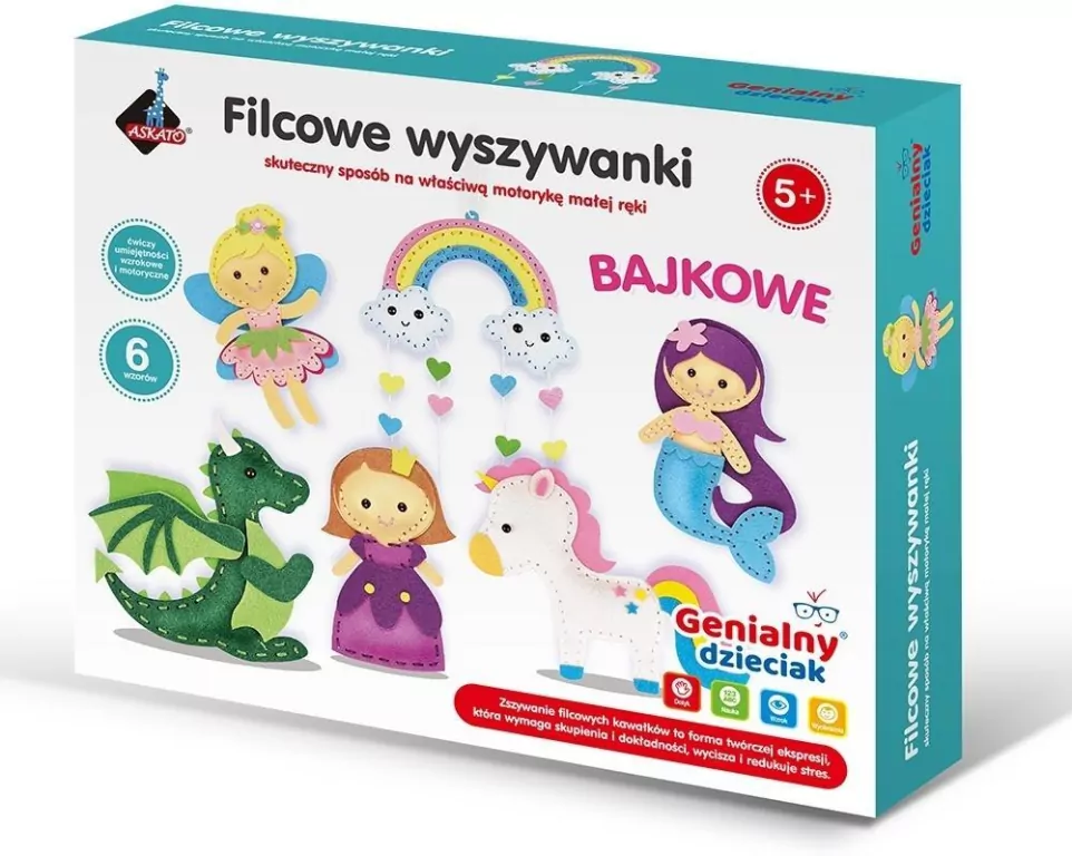 Filcowe wyszywanki baśnie - tantis.pl