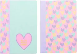 Zeszyt A4 48 kartek 90g w kratkę HEARTS